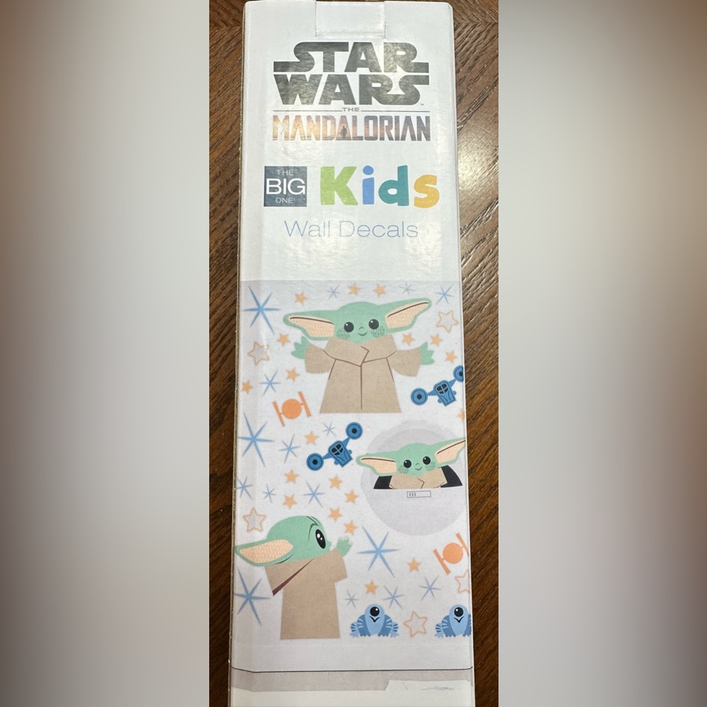 Star Wars The Mandalorian Kids Wall Decals NWT